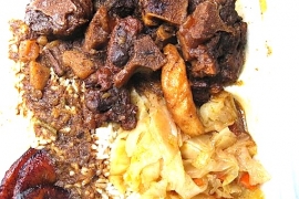 Carib Oxtail Platter