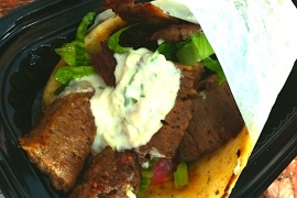 Chicago Gyro @ Plaka Grill