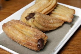 Churros Rellenos @Boqueria