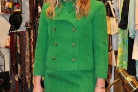 Green Wool Suit