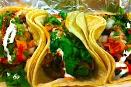 Far East Steak Tacos