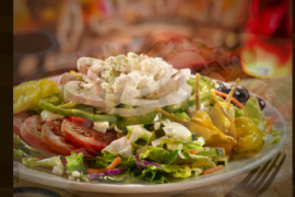 Greek Salad @ Mellow Mushroom