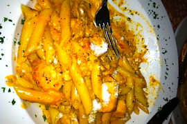 Penne w Smoked Salmon @ Murali