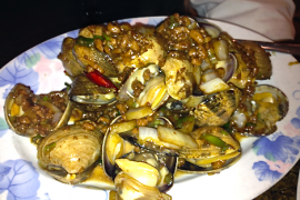 Clams in Black Bean Sauce