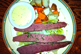 Corned Beef & Cabbage @ Ireland Four Provinces