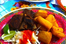 Yucca y Chicharrones @ Gloria's