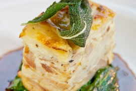 Duck Confit Potato Lasagna 