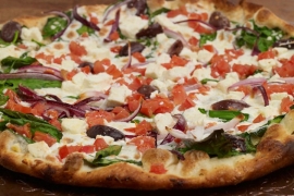 Greek Bianca Pizza