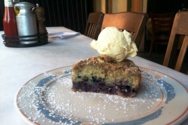 Blueberry Streusel Cake