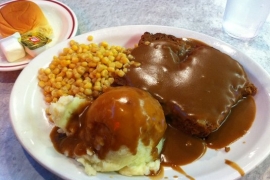 Meatloaf Dinner @ American City Diner