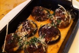 Stuffed Mushrooms @ Cheesecake Factory Fairfax