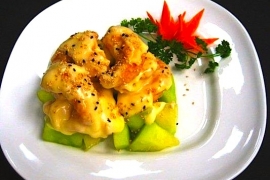 Creamy Sesame Shrimp