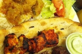 Kabob Combo @ Food Corner Kabab