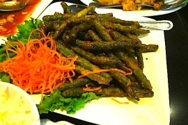 Sauteed String Beans (Tua Prik Gleua) @ Benjaronhg