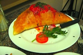 Calzone Vesuvio @ Pasta Plus