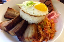 Pork Belly Rice Bowl