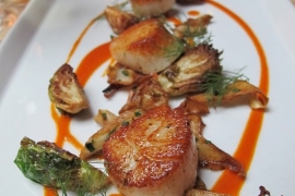 Pan Roasted Scallops