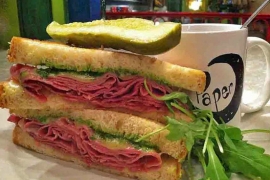 Harvarti Corned Beef Sandwhich