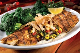 Santa Fe Tilapia @ Logan's Roadhouse