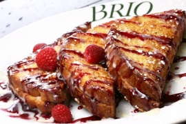 White Chocolate Raspberry French Toast