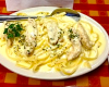 Fettuccine Alfredo Chicken @ Rocco's