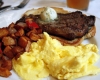 Steak & Eggs @Cafe Deluxe