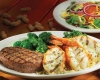 Sirloin & Jumbo Grilled Shrimp Scampi