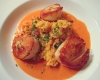 Scallops with Bacon Risotto